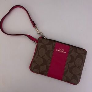 Coach wristlet